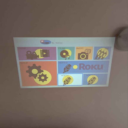 Projector RCA 1080P Full HD Streaming Home Theater with Roku Stick (RPJ138)