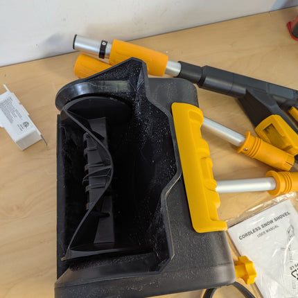 Cordless Snow Shovel Compatible with Dewalt 20V Max Battery, 11" Electric Snow B