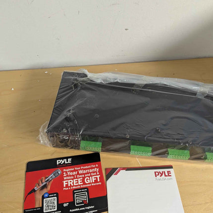 Pyle 6 Zone Channel Speaker Switch Selector Volume Control Switch Box Hub Distri