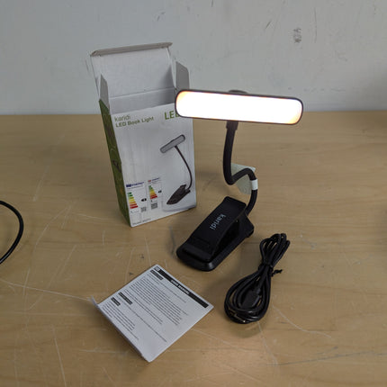 24 Led Rechargeable Book Light for Reading in Bed-Eye Caring 3 Color Temperature