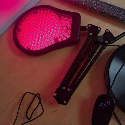 Red Light Lamp for Body, 660&850&940 Infrared Light with Timer, 150LEDS Infrared