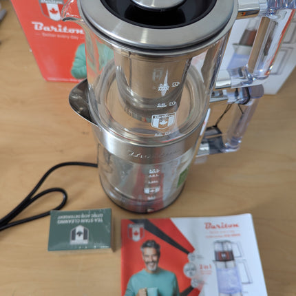 Bariton Glass Tea Maker – Model BTM-1882GS