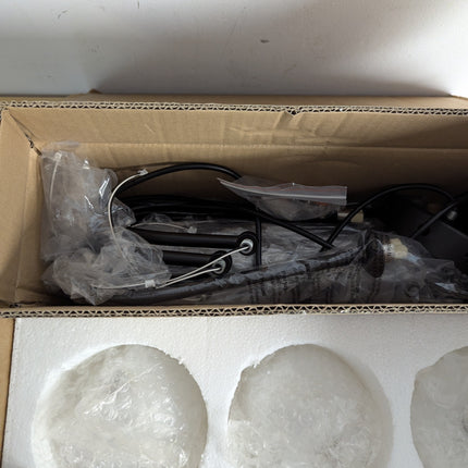 Mid Century Chandelier,Modern Sputnik Globe Chandelier,Black Chandeliers for Din