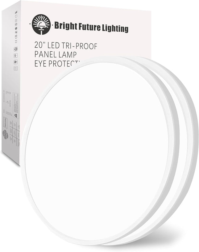 FAULTY LED Flush Mount Ceiling Light 20 Inch 40W 4350lm (remotes not working)