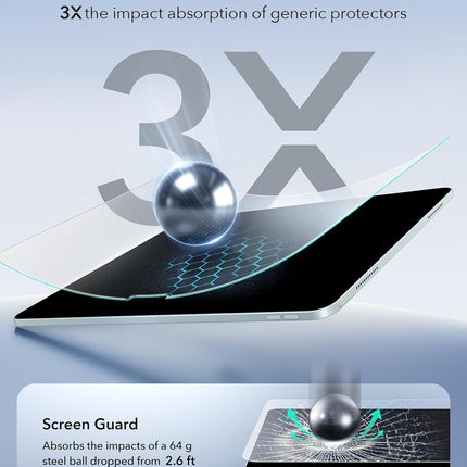 ESR 2 Pack Paper-Feel Screen Protectors for iPad Air 11 Inch M4/M3/M2 (8th/7th/6