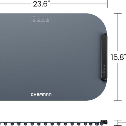 Chefman Roll n’ Go Food Warming Mat, Electric Warming Tray for Buffets, Parties,