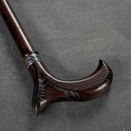 Asterom Walking Cane - Handmade, Ergonomic, Wooden - Canes for Men, Cane for Wom
