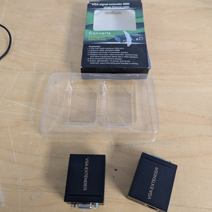 Generic VGA Extender High Definition Transmitter Receiver for Monitor Hard Disk