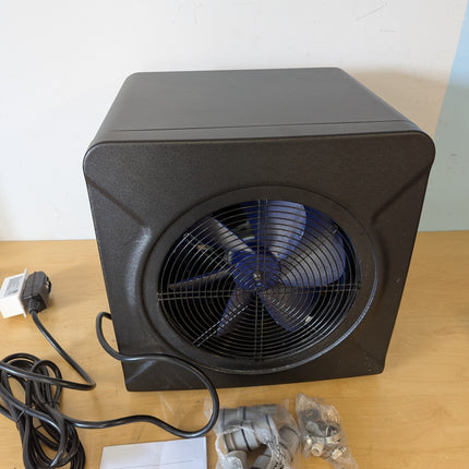 DOEL Mini Swimming Pool Heat Pump, 17100 BTU Electric Pool Heater & Chiller for Above Ground Pools & Spas, 115V, 45 dB