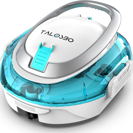 TALOSBO S2 Robotic Pool Cleaner – Dual-Layer Filtration, 90-Min Runtime, Powerfu