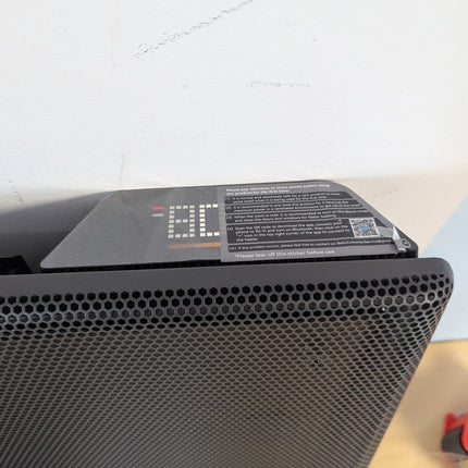 (Black) Ballu Mica Infrared Space Heater Indoor Use,Electric Panel Heater with L