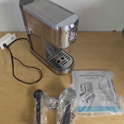 CASABREWS Espresso Machine 20 Bar, Professional Espresso Maker with Milk Frother