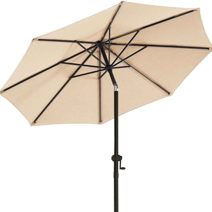 wikiwiki 11 FT Patio Umbrellas Outdoor Table Market Umbrella with Push Button Ti