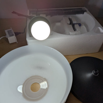 Luckystyle Torchiere Floor Lamp,1200LM Super Bright Dimmable Standing Lamp with