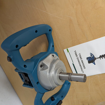 (Tool Only) fosa Cordless Electric Ice Auger / Post Hole Digger, 6 Speeds