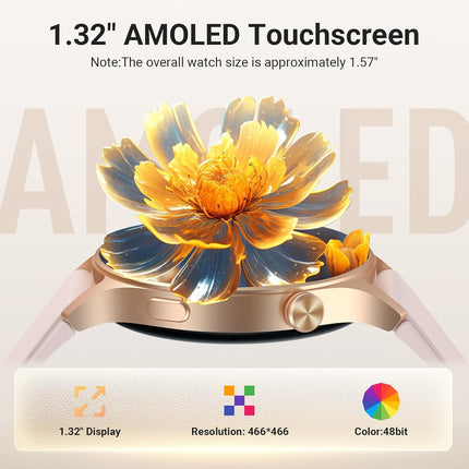 Fitpolo AR-01 AMOLED Display Smart Watches for Women