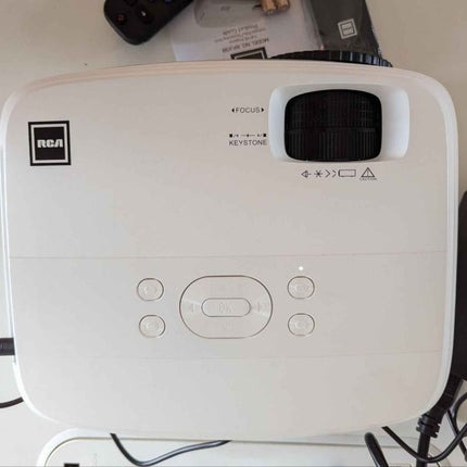 Projector RCA 1080P Full HD Streaming Home Theater with Roku Stick (RPJ138)