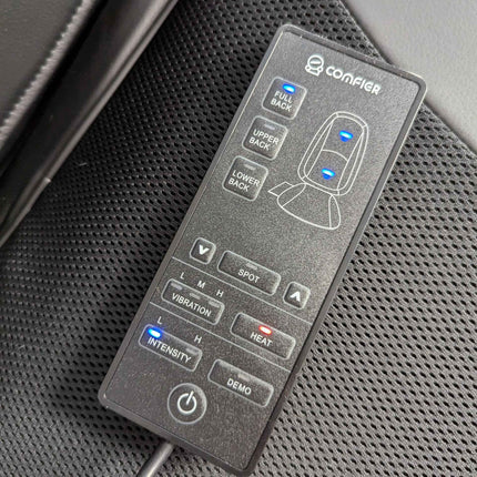 Comfier Shiatsu Back Massager with Heat -Deep Tissue Kneading Massage Seat Cushion, Massage Chair Pad for Full Back, Electric Body Massager for Home or Office Chair use,Valentine's Day Gift for Men,Women