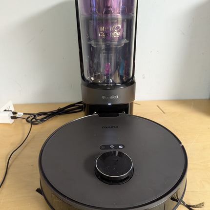 Eureka E20 Plus Robot Vacuum and Mop Combo, 8000Pa Suction, Bagless Self-Emptying Station, LiDAR Navigation, App Control