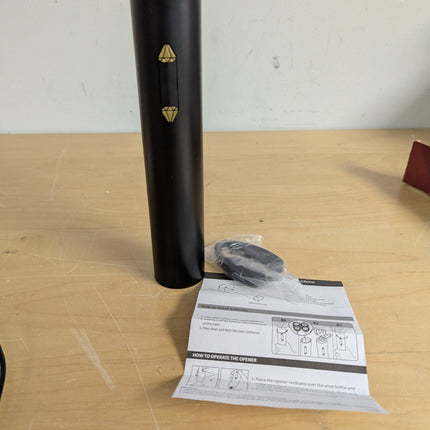 Limud Electric Wine Opener, Automatic Corkscrew with Foil Cutter, Wine Bottle Op
