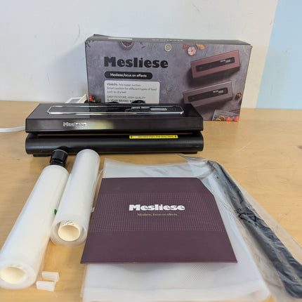 Mesliese Vacuum Sealer Machine Powerful 90Kpa Precision 6-in-1 Compact Vacuum Fo