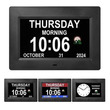 Memwake Digital Clock with Date,Multiple Display Modes,Auto Brightness, Multiple