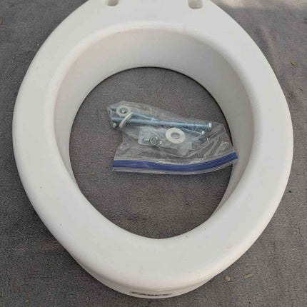 Carex Health Brands Toilet Seat Elevator Elongated Shape