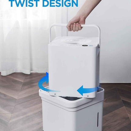 Midea Cube 20 Pint Dehumidifier for Basement and Rooms at Home for up to 1,500 S