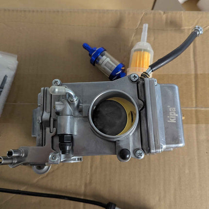 KIPA Carburetor For Mikuni HSR42 HSR 42mm Fit Evo Evolution Twin Cam Glide Dyna