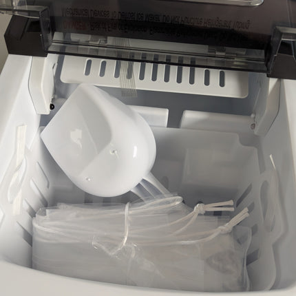 ecozy Portable Ice Maker Countertop, 9 Cubes Ready in 6 Mins, 26.5 lbs in 24 Hou