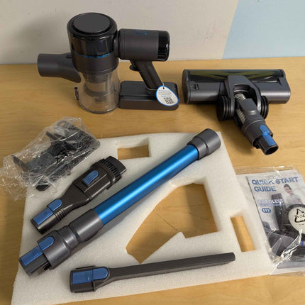 (No charger) Vacuum Cleaners for Home, 400W 45KPa 55 Mins Runtime Cordless Vacuu