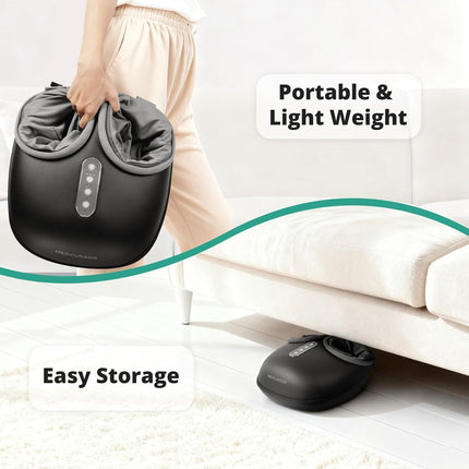 Medcursor Electric Shiatsu Foot Massager Machine with Soothing Heat, Deep Kneadi