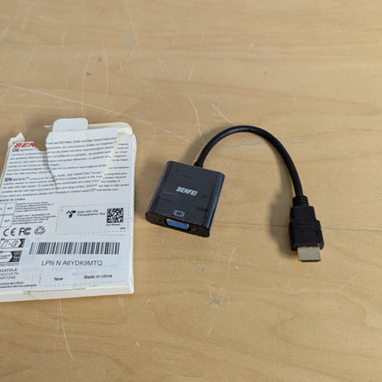 BENFEI HDMI to VGA, Gold-Plated Adapter (Male to Female) for Computer, Desktop,