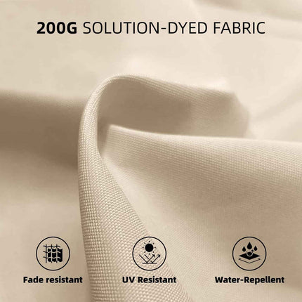 wikiwiki 11 FT Patio Umbrellas Outdoor Table Market Umbrella with Push Button Ti