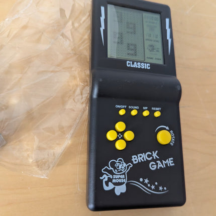 1 Pcs Brick Game Console Large Screen Handheld Games Electronic Games Build in 2