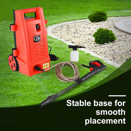 GBK 2000 PSI Max 1.5 GPM Electric High-Pressure Washer with 5m Hose