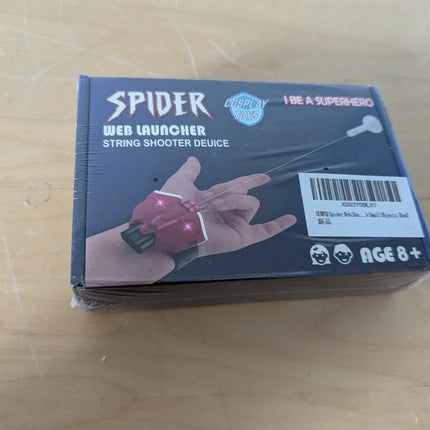 OUMYQ Spider Web Shooters Bracers - Superhero Launcher with Magnetic Sensor Ligh