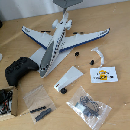 DEERC Z67 RC Plane, 3CH Remote Control Airplane with 6-Axis Gyro, Ready-to-Fly E