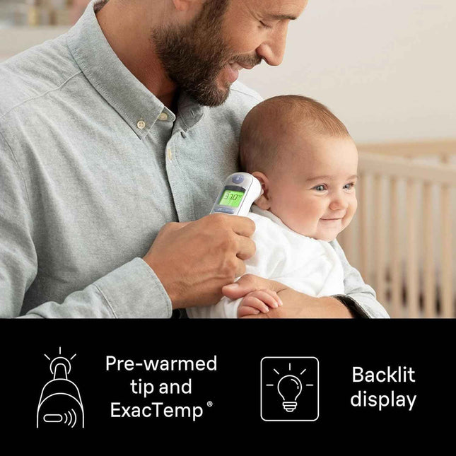 Braun IRT6520CA ThermoScan® 7 Ear Thermometer with Age Precision™ for All Age Gr