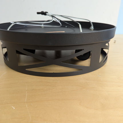 Flush Mount Ceiling Light Fixture,14 inch 4-Light Ceiling Light Fixture for Hall