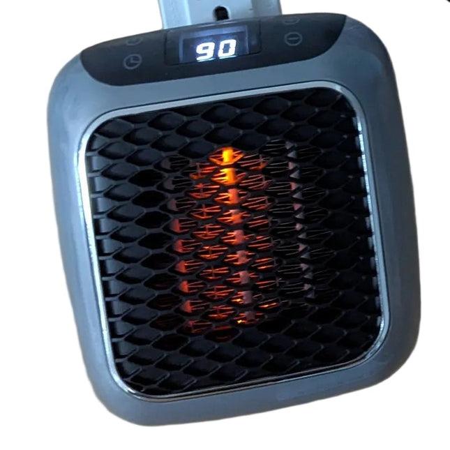 Handy Heater Turbo 800 Plug-In Electric Wall Outlet Space Heater with Adjustable