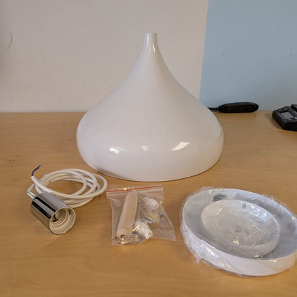 Modern Pendant Chandelier Lamp E27 110V Ceiling Pendant Light Metal Lamp Shade H