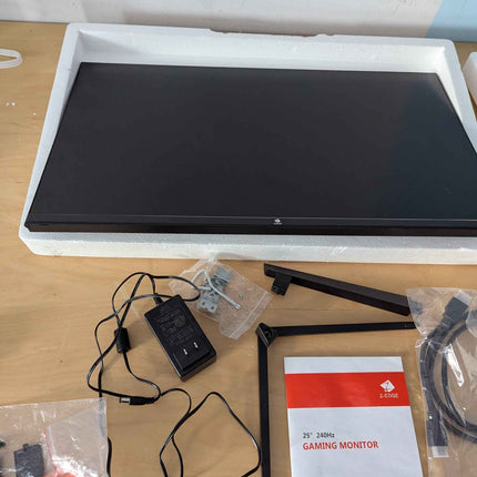 Z-Edge 24.5" Gaming Monitor, Z-Edge UG25I FHD 1920x1080 240Hz Gaming Monitor, 1m
