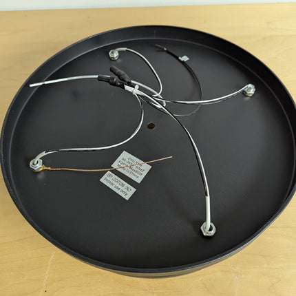 Flush Mount Ceiling Light Fixture,14 inch 4-Light Ceiling Light Fixture for Hall