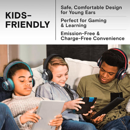 Artix® CL750 Premium Wired On Ear Headphones with Microphone, Comfortable Noise