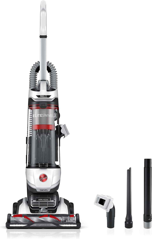 Hoover MaxLife Elite Swivel Vacuum Cleaner with HEPA Media Filtration, Bagless M