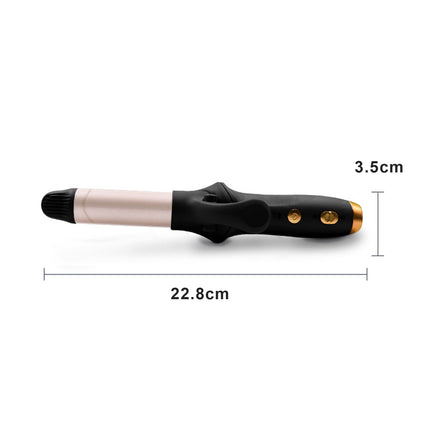 Cordless Hair Curling Iron 3 Temperature Adjustable Rechargeable Fast Heating Ha