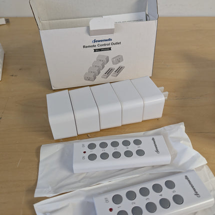 DEWENWILS Wireless Remote Control Outlet, Programmable and Expandable Electrical