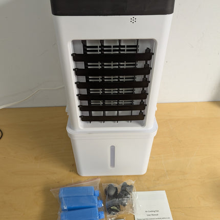 SimerSure 3-in-1 Portable Evaporative Air Cooler with Removable Water Tank, 4 Ice Packs, Timer and Remote Control