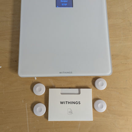 Withings Body Smart Wi-Fi Digital Scale with Weight & BMI Display, HealthMate App Sync, 8 User Profiles